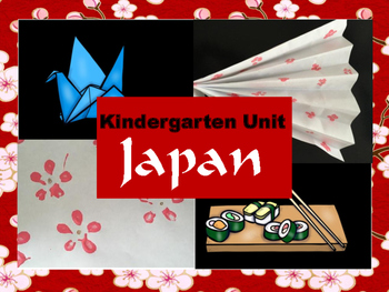 Preview of Around the World: Kindergarten Unit: Japan