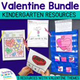 Kindergarten Valentines Day Activities Bundle