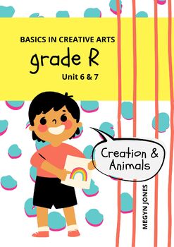 Preview of Kindergarten Visual Art: "Creation & Animals" Unit 6 & 7 Lessons & Activities