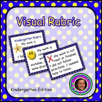 Preview of Kindergarten Visual Rubric