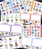 Kindergarten Vowels and CVC words Google Slide Activities,