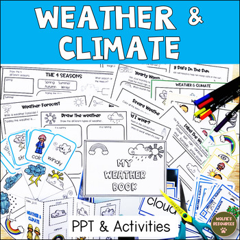 Preview of Kindergarten Weather and Climate | KESS2-1 | K-ESS3-2