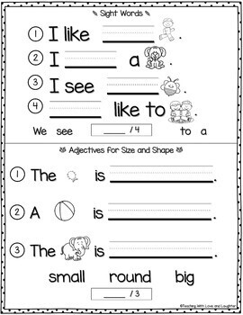Weekly Assessments Unit 2 {For Use With Kindergarten Journeys} | TpT