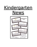 Kindergarten Weekly News