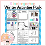 Kindergarten Winter Activities Pack