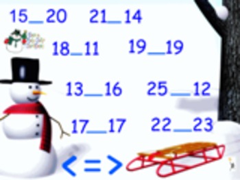 Preview of Kindergarten Winter Math
