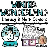 Kindergarten Winter Math and Literacy Centers