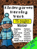 Kindergarten Winter Morning Work (75 pages)