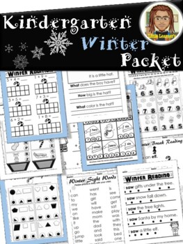 Preview of Kindergarten Winter Packet