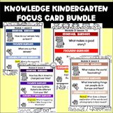 Knowledge Focus Wall Kindergarten Bundle