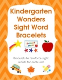 Kindergarten Wonders Sight Word Bracelets