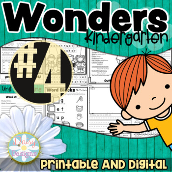 Preview of Kindergarten Wonders - Unit 4