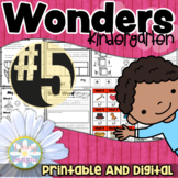 Kindergarten Wonders - Unit 5