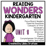 Kindergarten Wonders Unit 8