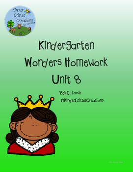 kindergarten wonders homework
