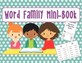 Kindergarten Word Family Interactive Mini-Book!