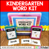 Kindergarten Word Kit