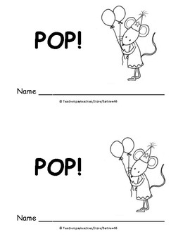 Preview of Kindergarten Subtraction Word Problems Mini Book: Read Draw Write:  K.OA.2