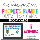 Kindergarten Phonics Boom Cards™ BUNDLE for Distance Learning