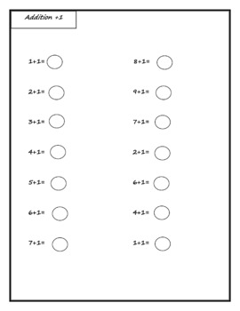 Preview of Kindergarten Worksheet Packet(10 sheets)-Back to School Activity