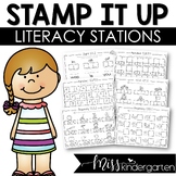 Kindergarten Phonics Worksheets | Fun Literacy Stations!