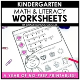 Busy Work Packet: Keeping My Kinders Independent, Fun Kind