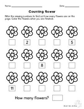 Kindergarten Worksheets Math and Literacy Activities (FREE) | TPT