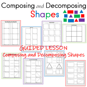 composing and decomposing shapes by buzz worthy ideas tpt