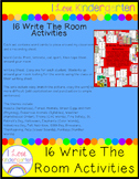 Kindergarten Write The Room