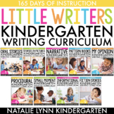 Kindergarten Writing Curriculum for the Year