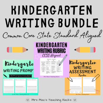 Preview of Kindergarten Writing BUNDLE