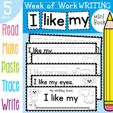 Writing Book - I like my - 5 Days of Writing