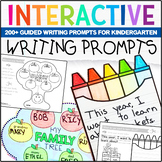 Kindergarten Writing Prompts: A Year of Guided Writing Dis