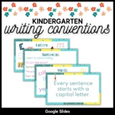 Kindergarten Writing Conventions