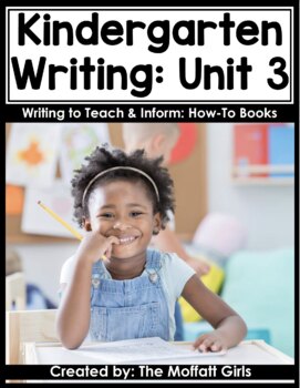 Preview of Kindergarten Writing Curriculum: How-to Books