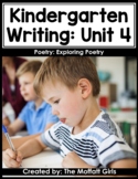 Kindergarten Writing Curriculum: Poetry