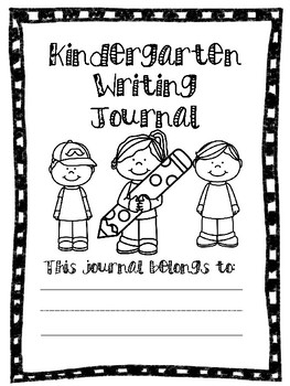 Preview of Kindergarten Writing Journal