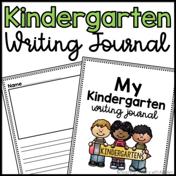 Preview of Kindergarten Writing Journal | Editable Lines