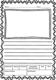 Writing Paper - Kindergarten-2nd Grade