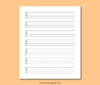 lined paper for kindergarten teaching resources tpt