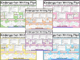 Kindergarten Writing Plans for Units 1-6 (Bundle Pack) Jou