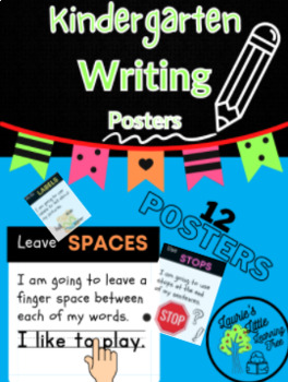 Preview of Kindergarten Writing Posters