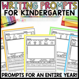 Kindergarten Writing Prompts | Writing Journals for Kinder