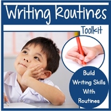 Kindergarten Writing Routines Toolkit, Freebie, Foundation