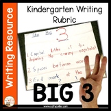 Kindergarten Writing Mechanics Rubric & Independent Journa