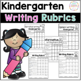 Kindergarten Writing Rubrics