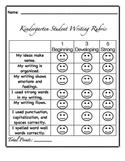 Kindergarten Writing Traits Rubric