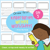 Kindergarten Writing Worksheet Activities Pack 5