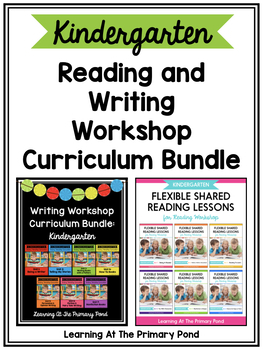 Preview of Kindergarten Writing Workshop & Reading Workshop Mega Bundle