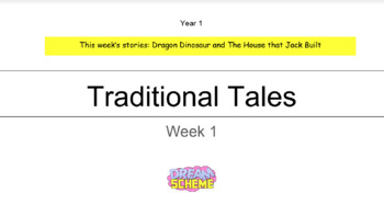 Preview of Kindergarten - Traditional Tales (Weeks 1 and 2)